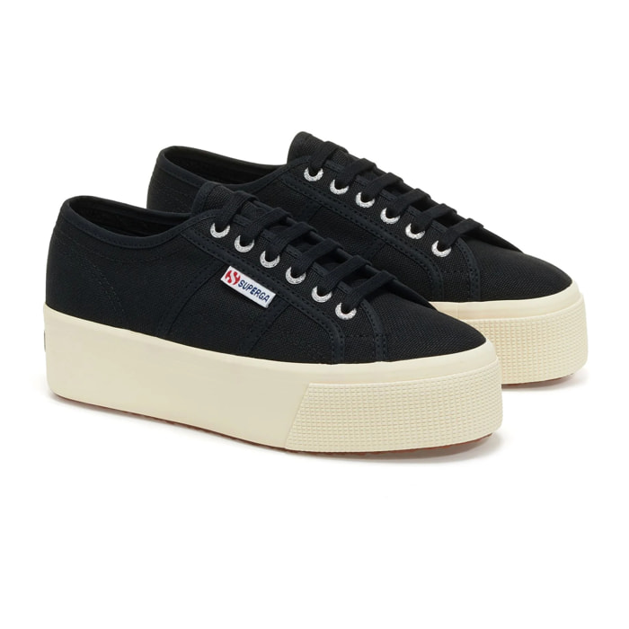 Scarpe da donna Superga Donna Nero 2790 PLATFORM