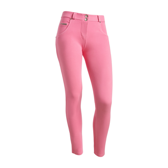 Pantaloni push up WR.UP® clessidra tessuto navetta ecologico