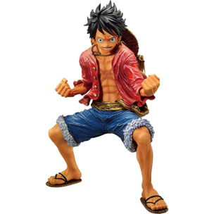 One Piece Cronaca Re dell'Artista Figura Monkey D. Luffy 18cm Banpresto