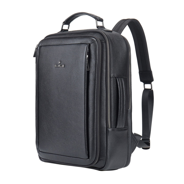 Zaino unisex in vera pelle - Modello False - Casual - 42.0 x 30.0 x 13.0 cm