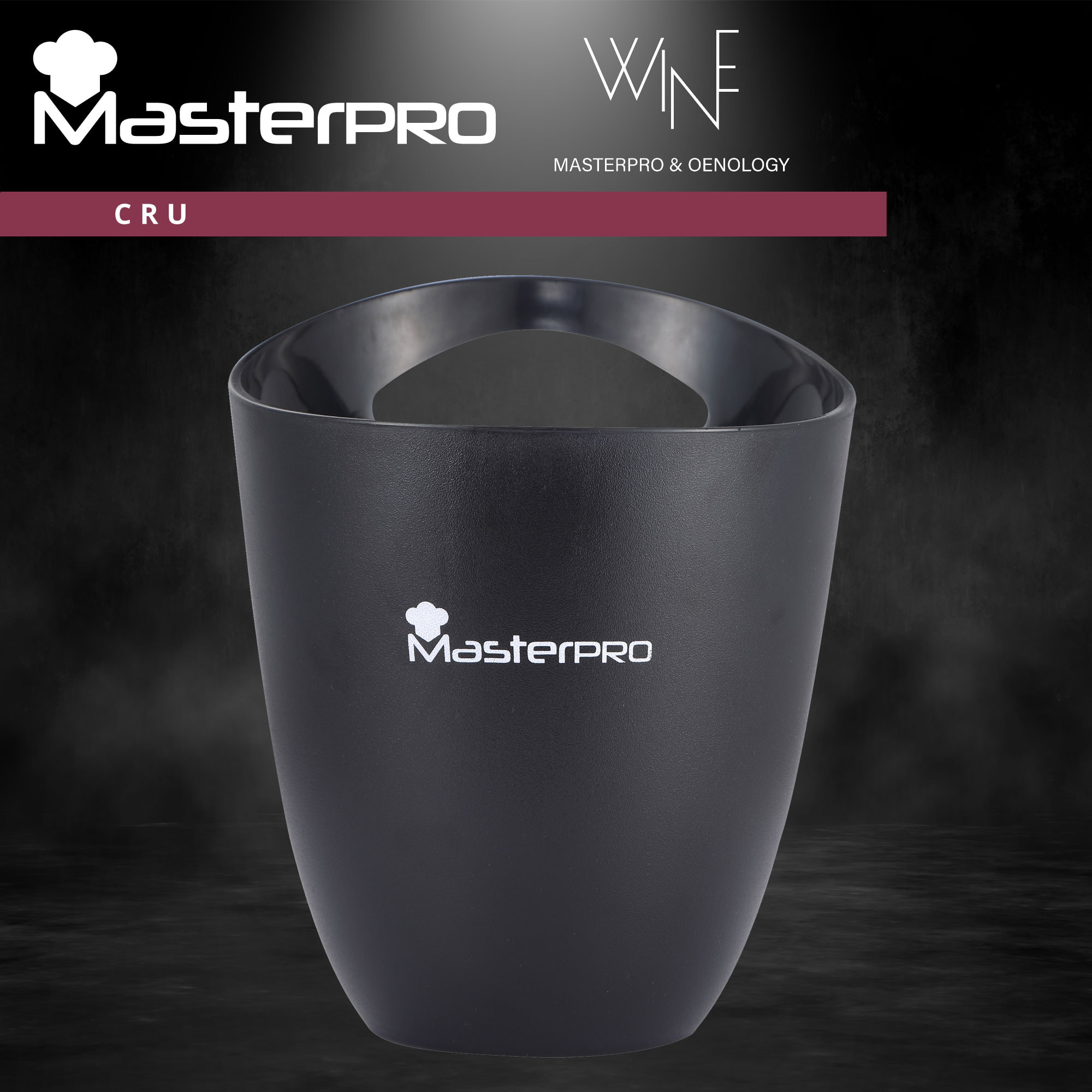 Cubitera hielo 3.5l colección CRU Wine Expert Masterpro