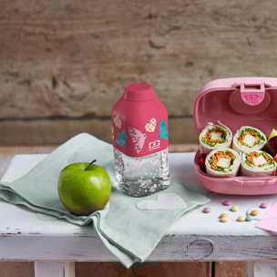 Bouteille réutilisable pour enfants Positive S 330ml Rose Birds
