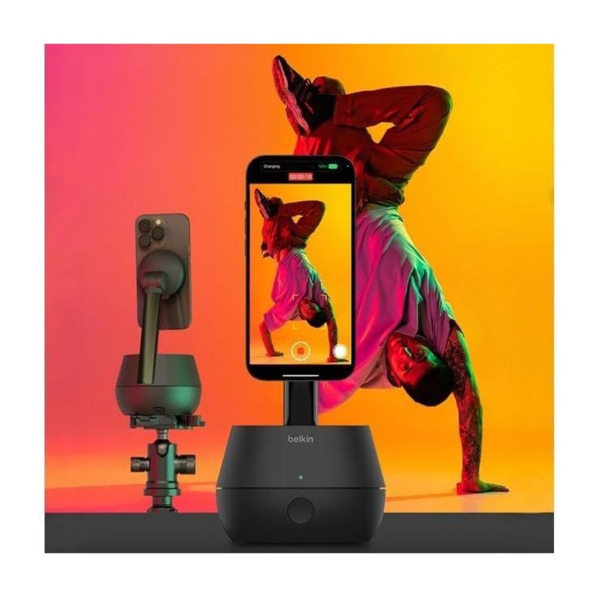 Chargeur induction BELKIN suivi automatique avec dock rechargeable