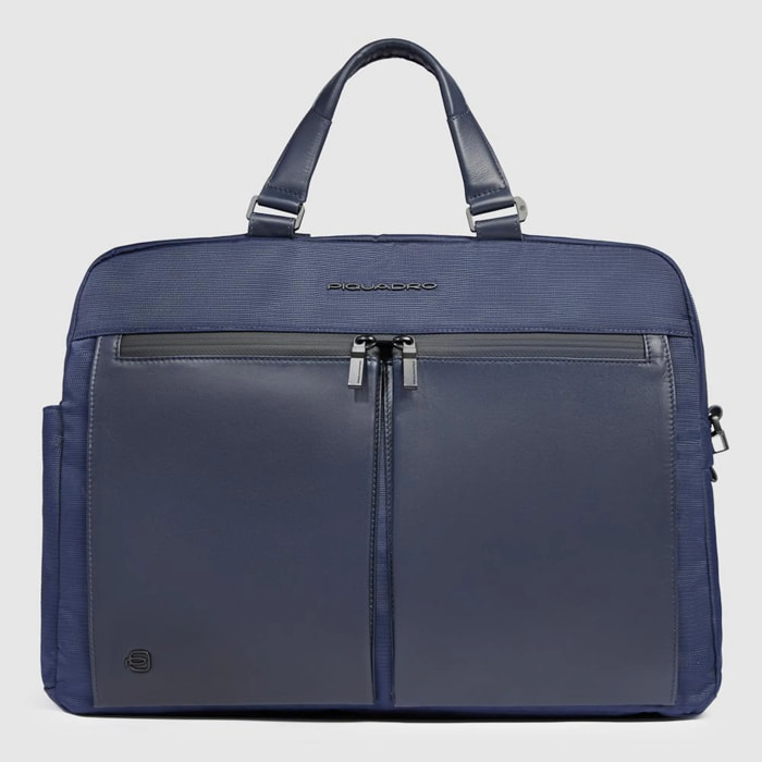 Piquadro Borsa porta pc 15,6 in tessuto riciclato