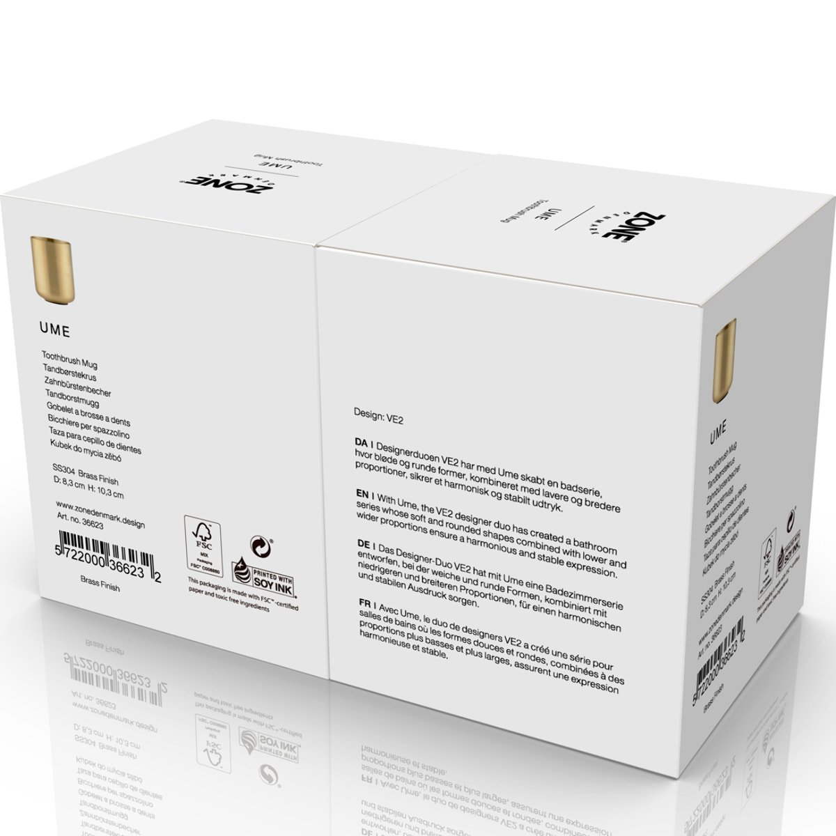 Gobelet pour brosse à dents Ume