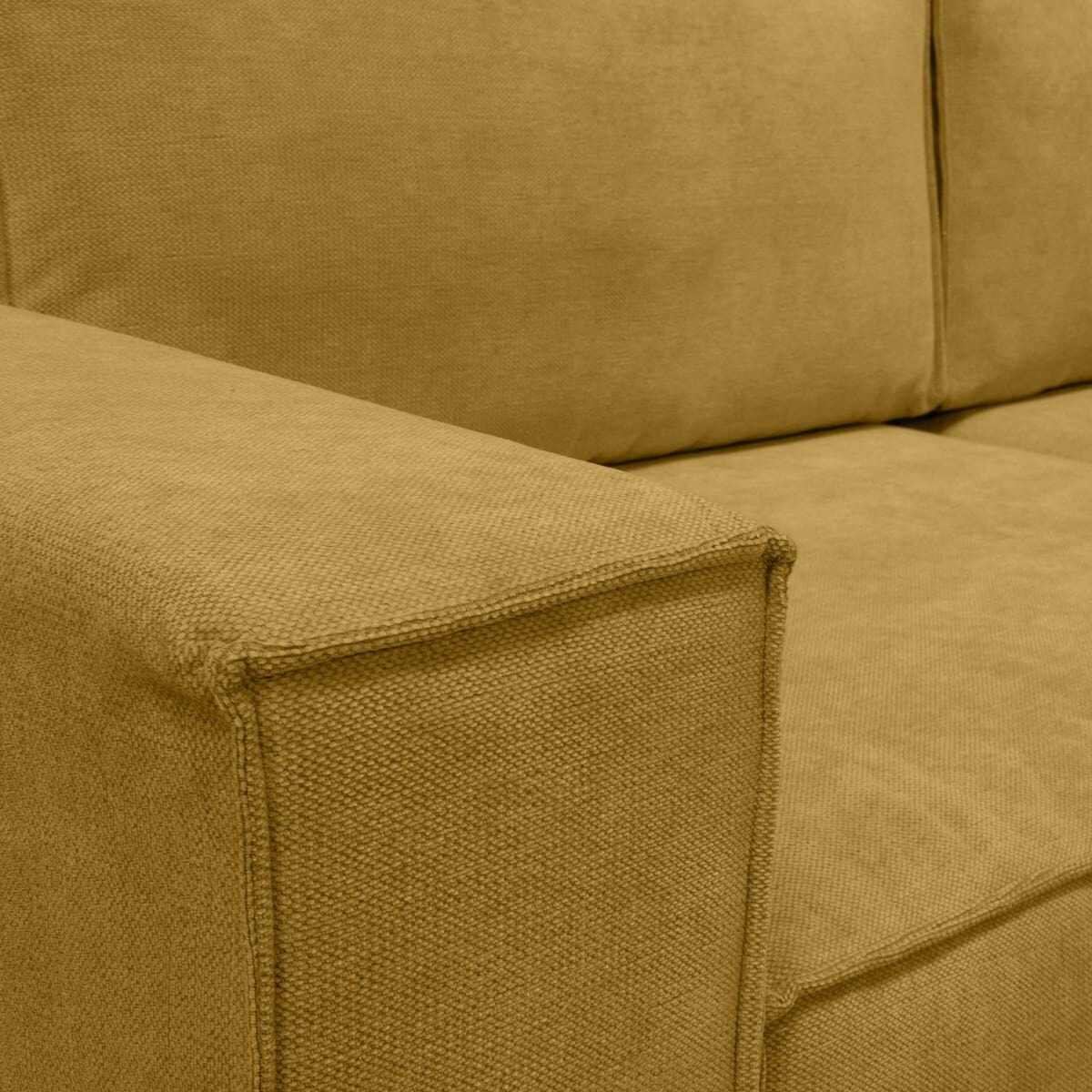 Canapé convertible 3 places en tissu chenille - HARPER
