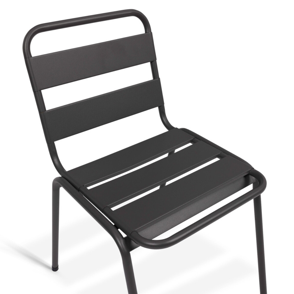 Chaises de jardin acier