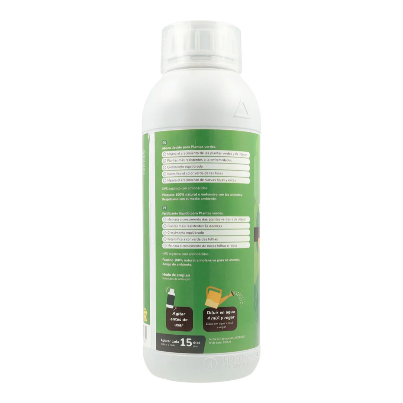 Abono Líquido Plantas Verdes Planeta Huerto 1 l