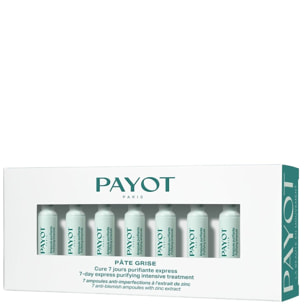 Pâte Grise - Cure soin visage 1 semaine Purifiante Express x7 Ampoules