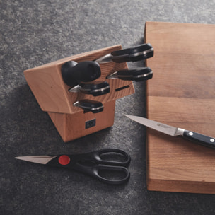 8-pcs, Set de blocs de couteaux, Nature