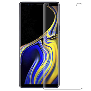 Protezione in vetro temperato a schermo intero curvo 4D per Samsung Note 9