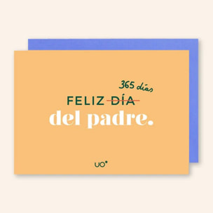 Postal "Feliz día del padre"
