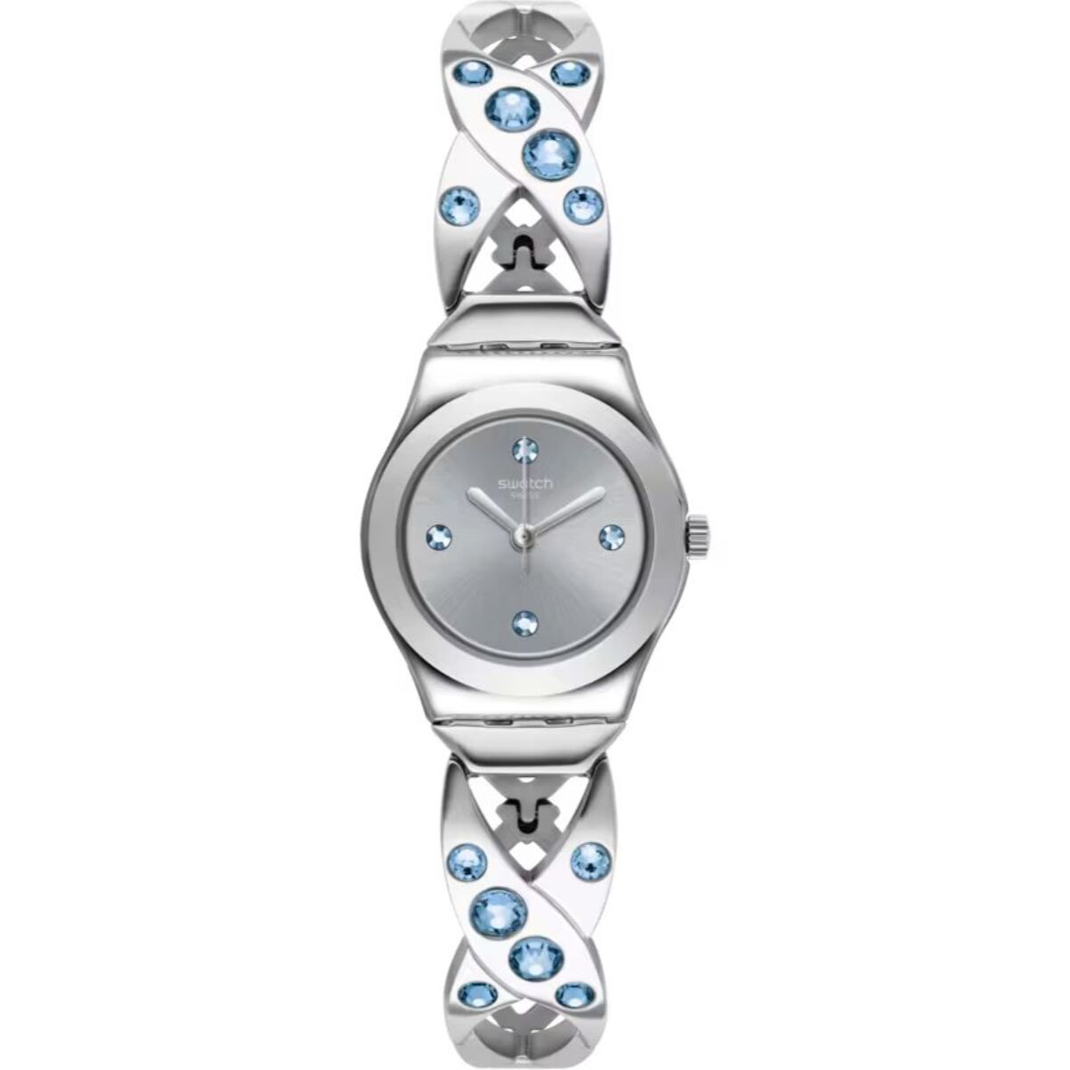 Reloj Swatch YSS332G Mujer Analogico Cuarzo con Correa de Acero inoxidable