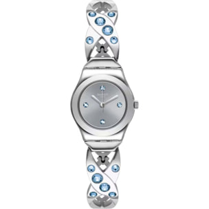 Reloj Swatch YSS332G Mujer Analogico Cuarzo con Correa de Acero inoxidable