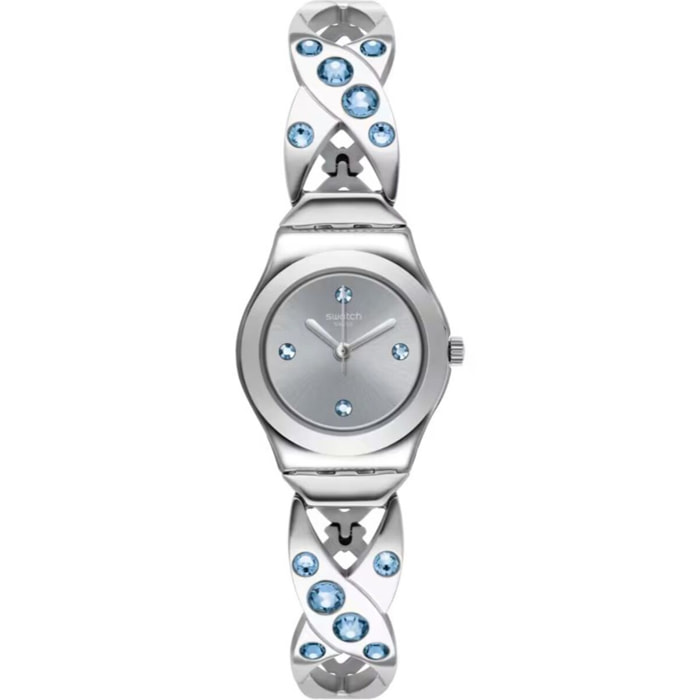 Reloj Swatch YSS332G Mujer Analogico Cuarzo con Correa de Acero inoxidable