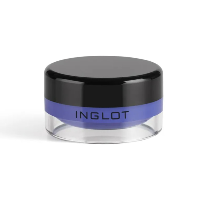 INGLOT AMC Eyeliner Gel Color Azul 82, Delineador en gel waterproof, Intacto todo el día, Hipoalergénico y apto para ojos sensibles, No comedogénico, Testado dermatológicamente, Best Seller mundial. 5,50gr