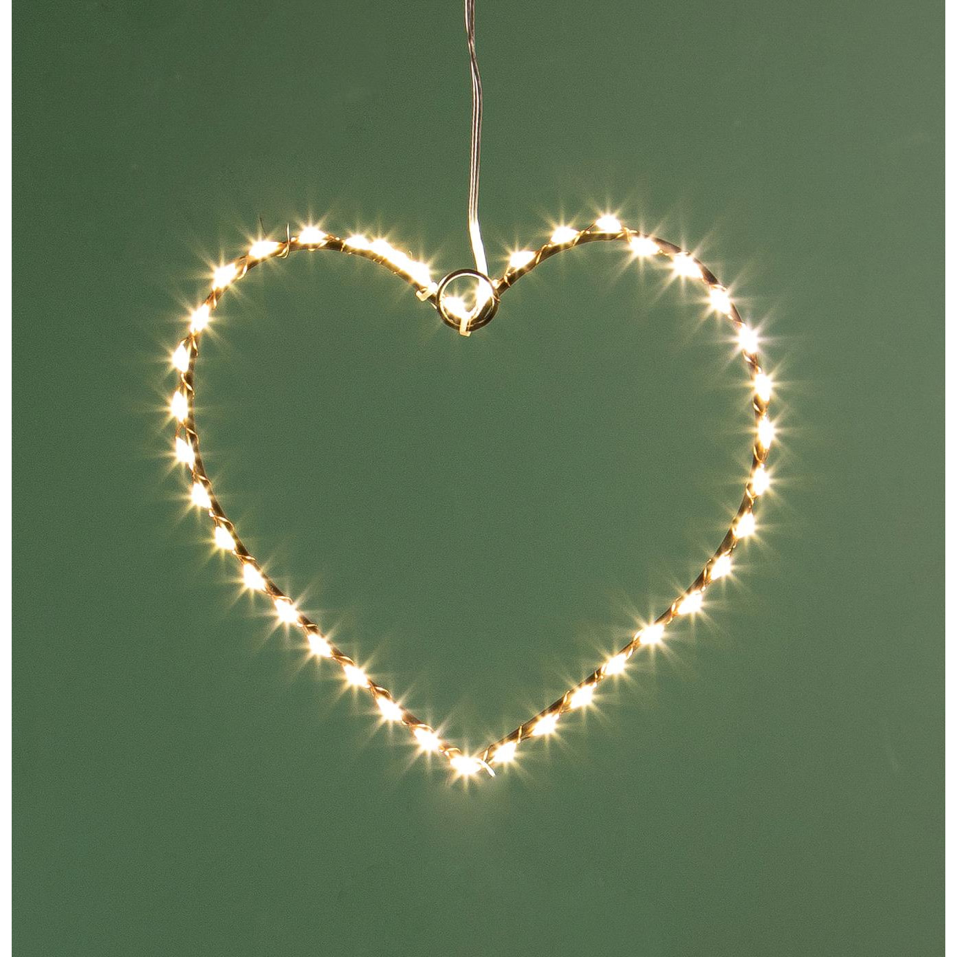 Cuore microled dm uso da esterno - Pezzi 2 - BIANCO - Bianchi Dino SpA
