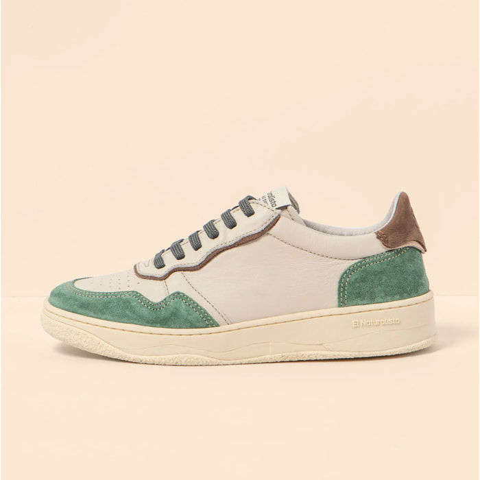 Zapatillas N5840 MULTI MATERIAL CREAM-JADE/ GEO color Cream-jade