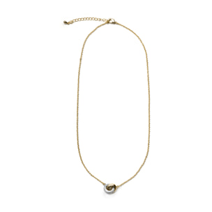 Collar Lepua acabado oro amarillo 18k