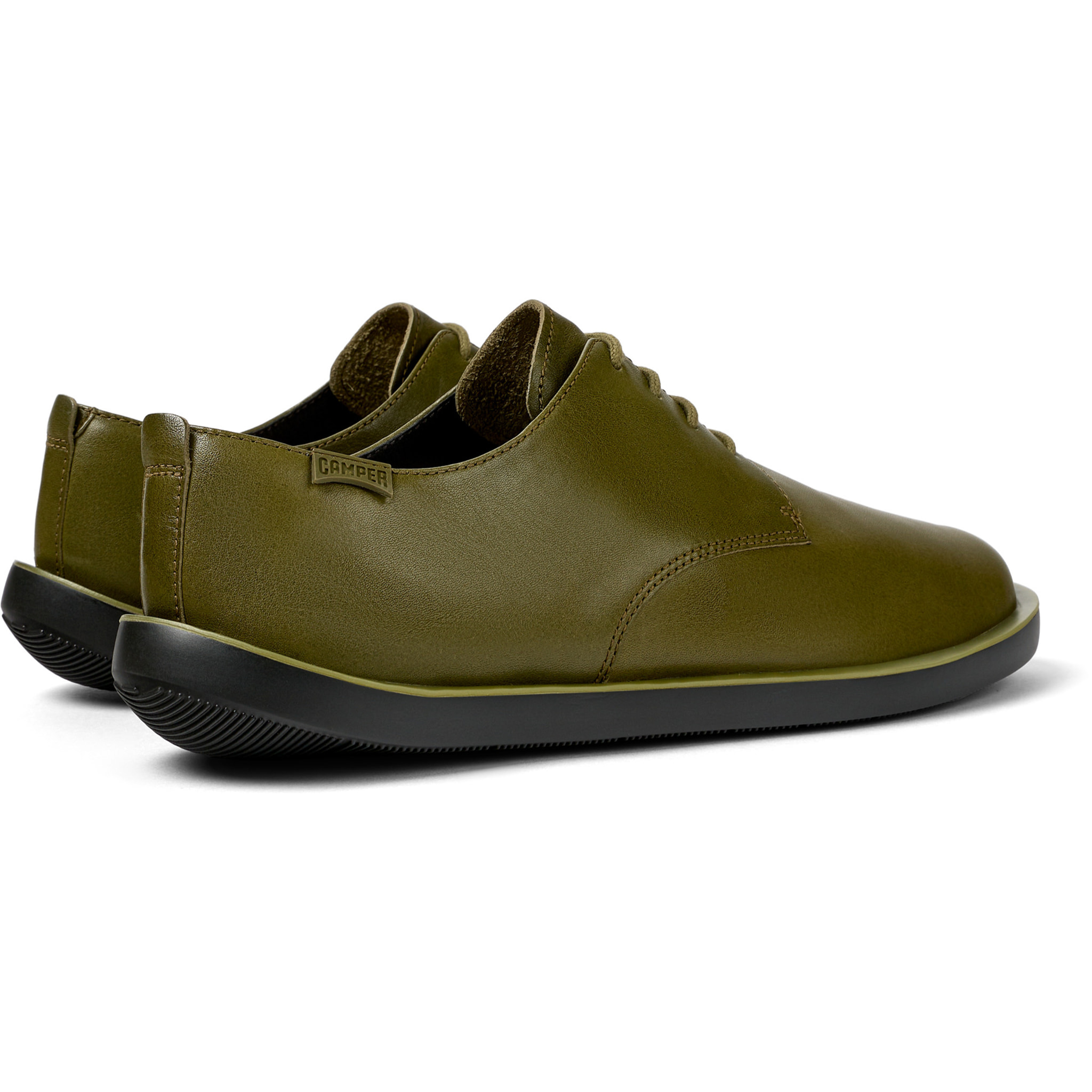 CAMPER Wagon -Zapatos de cordones Hombre Verde