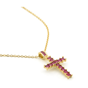 Collar Amku acabado oro amarillo 18k