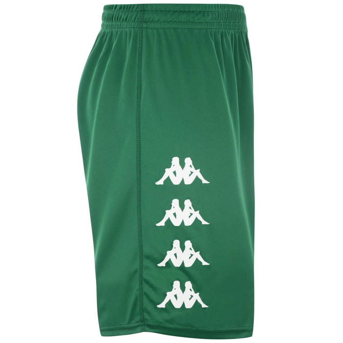 Kappa - Pantalones cortos Hombre Verde - Kappa4Football Curchet