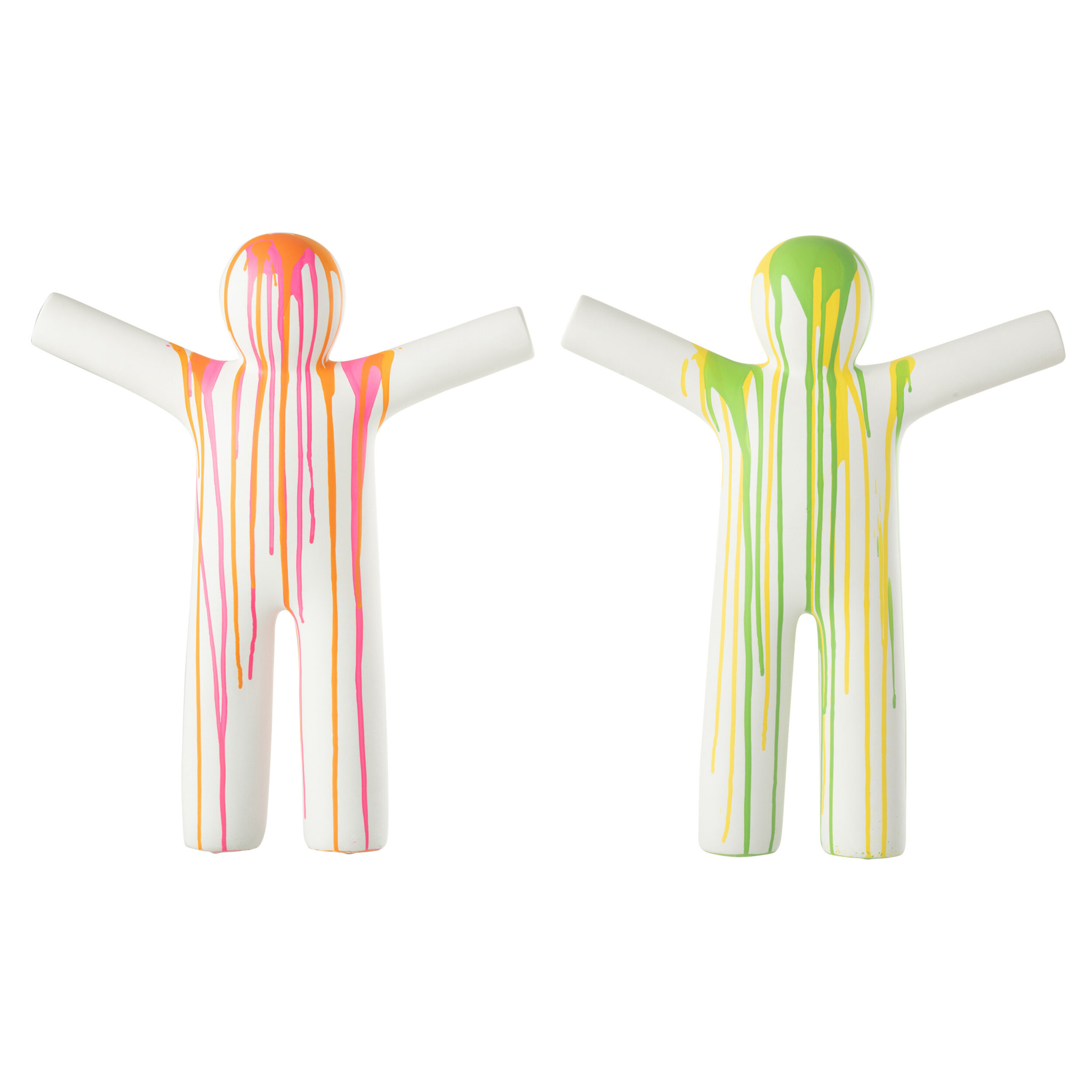 J-Line figurine P'tit Maurice Peinture - polyrésine - mix - large - 2 pcs