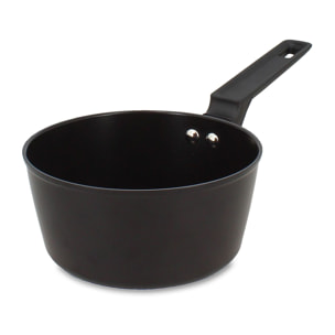 Casserole antiadhésive en aluminium noir 16cm - tous feux FIRST