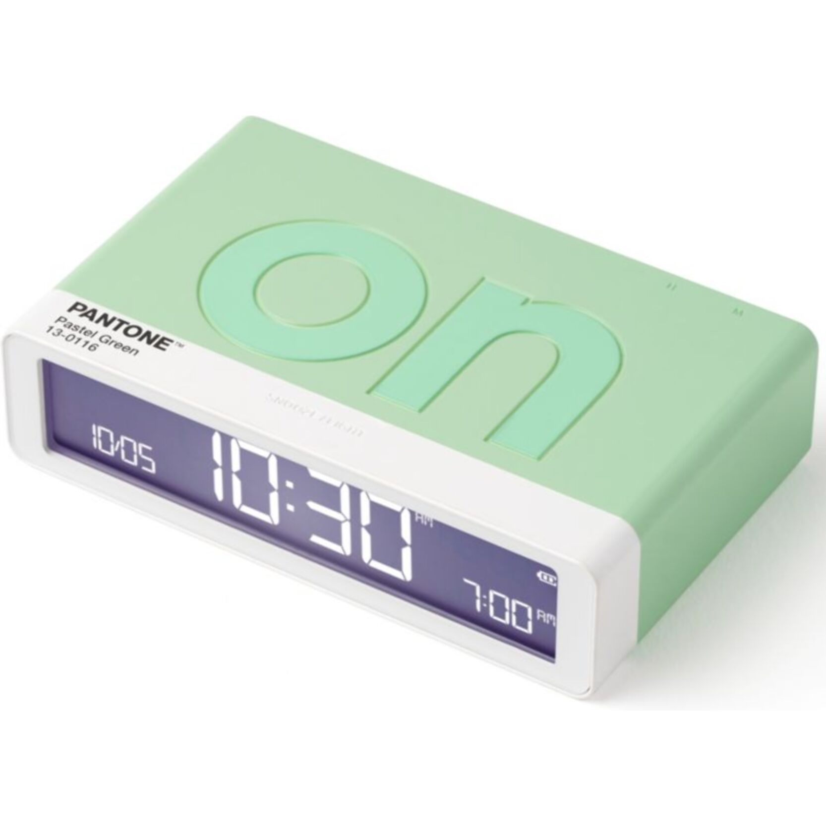 Réveil LEXON x Pantone Flip Classic Pastel Green