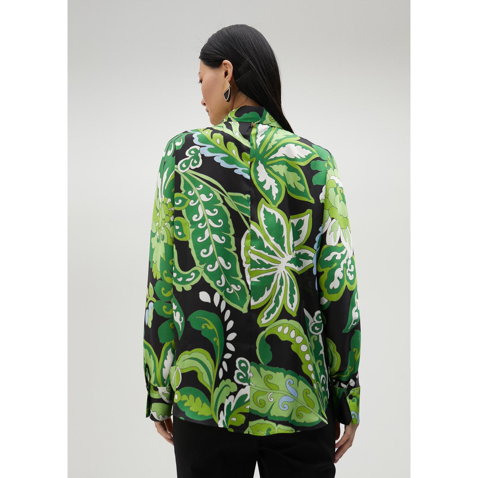 Camicia con stampa paisley