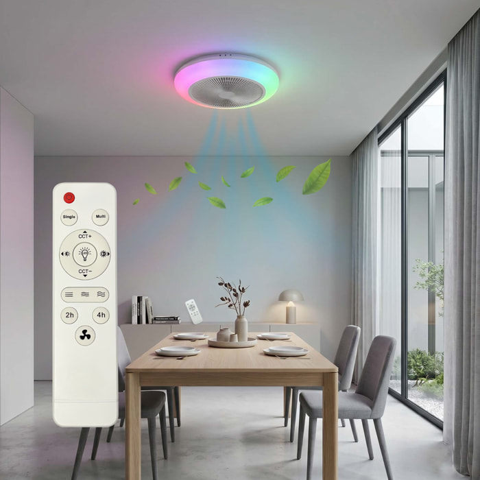 Ventilateur Plafond LED LAGUNA D46CM