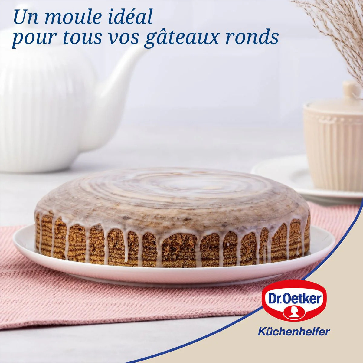 Moule à manqué à charnière 24 cm Dr.Oetker Tradition