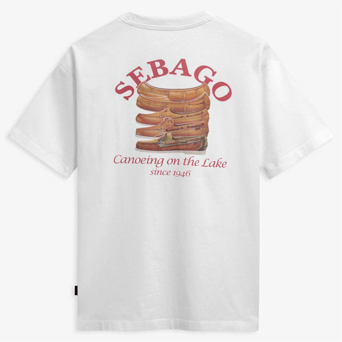Sebago - T-Shirts & Top Uomo Donna Bianco - Sebagodock