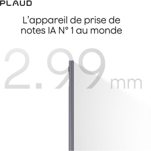 Dictaphone PLAUD Note Argent