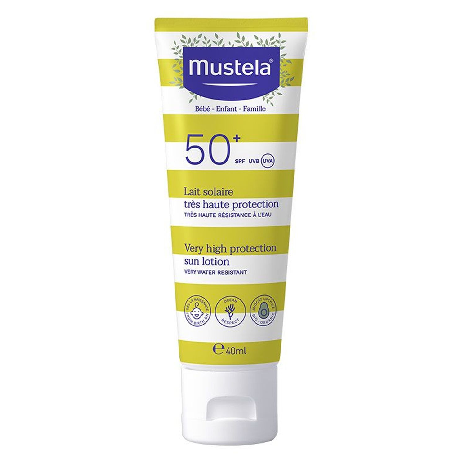 Solaire - Lait Solaire Très Haute Protection SPF50+