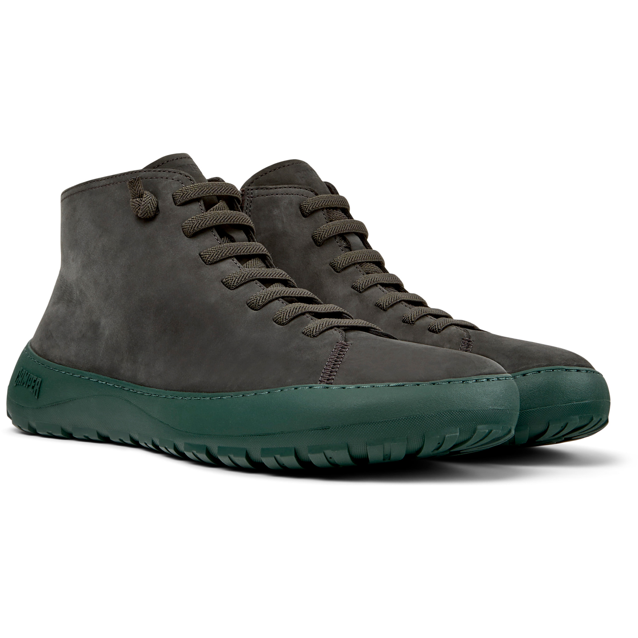 Botines - CAMPER Peu Serra - Gris - Nubuck