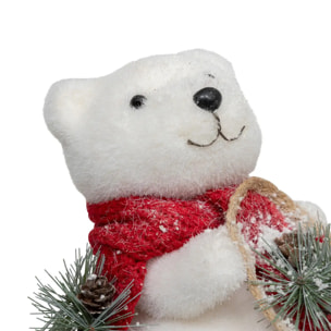 Décoration Ours Luge