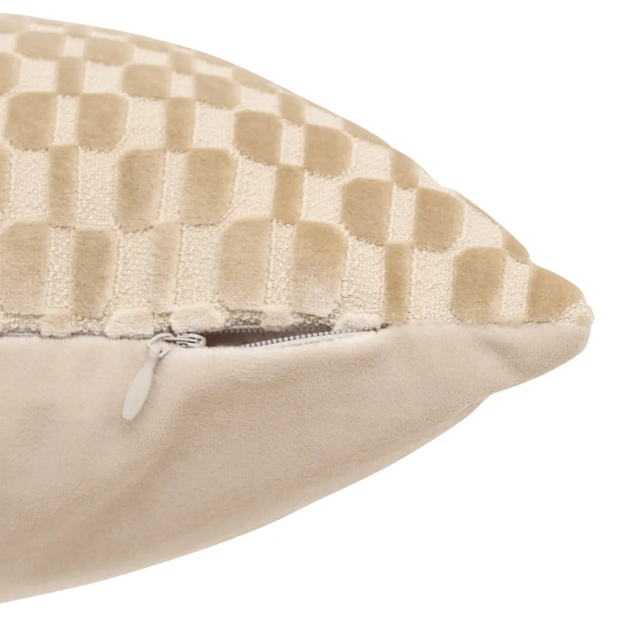 Coussin Selia carré 40x40cm beige