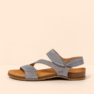 Sandalias N5810 NOBUCK LAVADO DENIM/PANGLAO color Denim