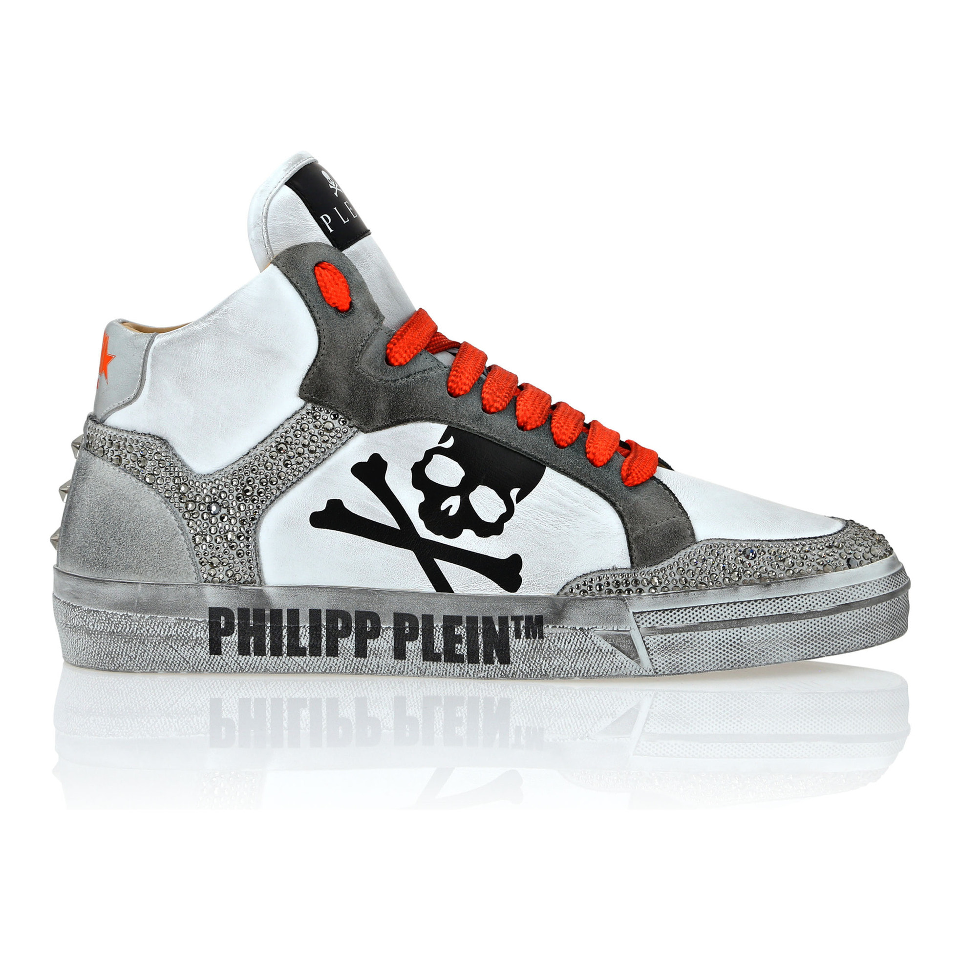 PHILIPP PLEIN Scarpe da ginnastica alte RETROKICKZ