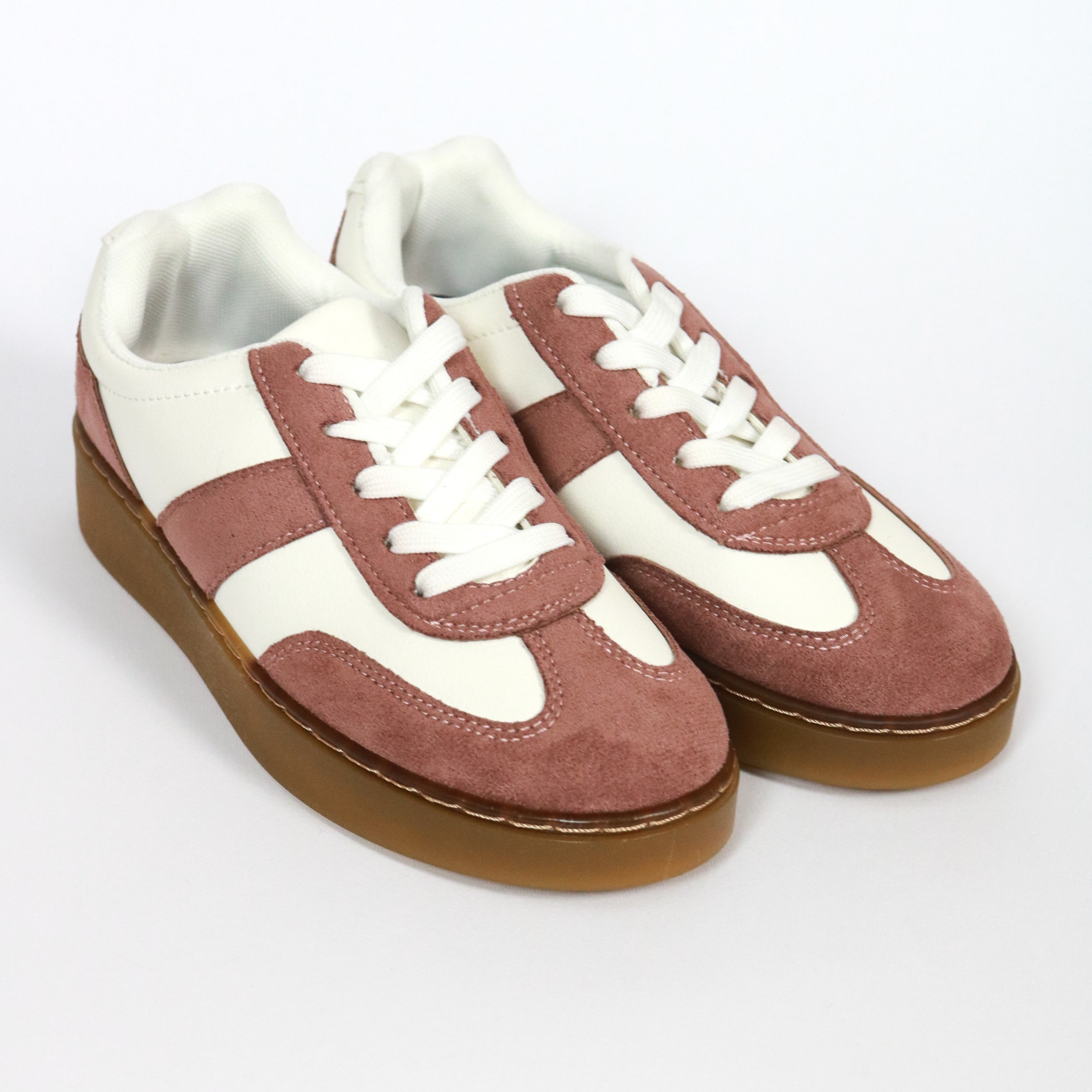 SNEAKERS BICOLORE CHOCOLA' PINK