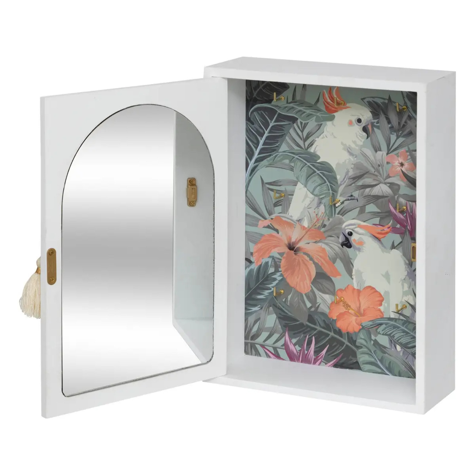 Boîte à clé "Wild" bois 28x20cm