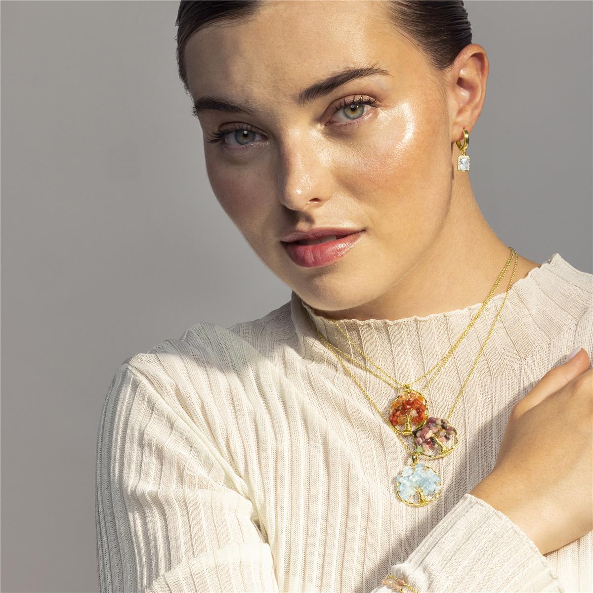 Pendientes Lux by Lux acabadoss en oro 18k