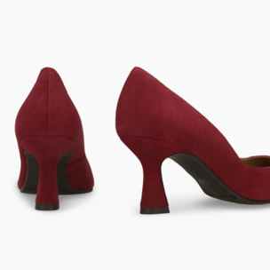 ZAPATOS DE SALÓN BURDEOS GENIUS