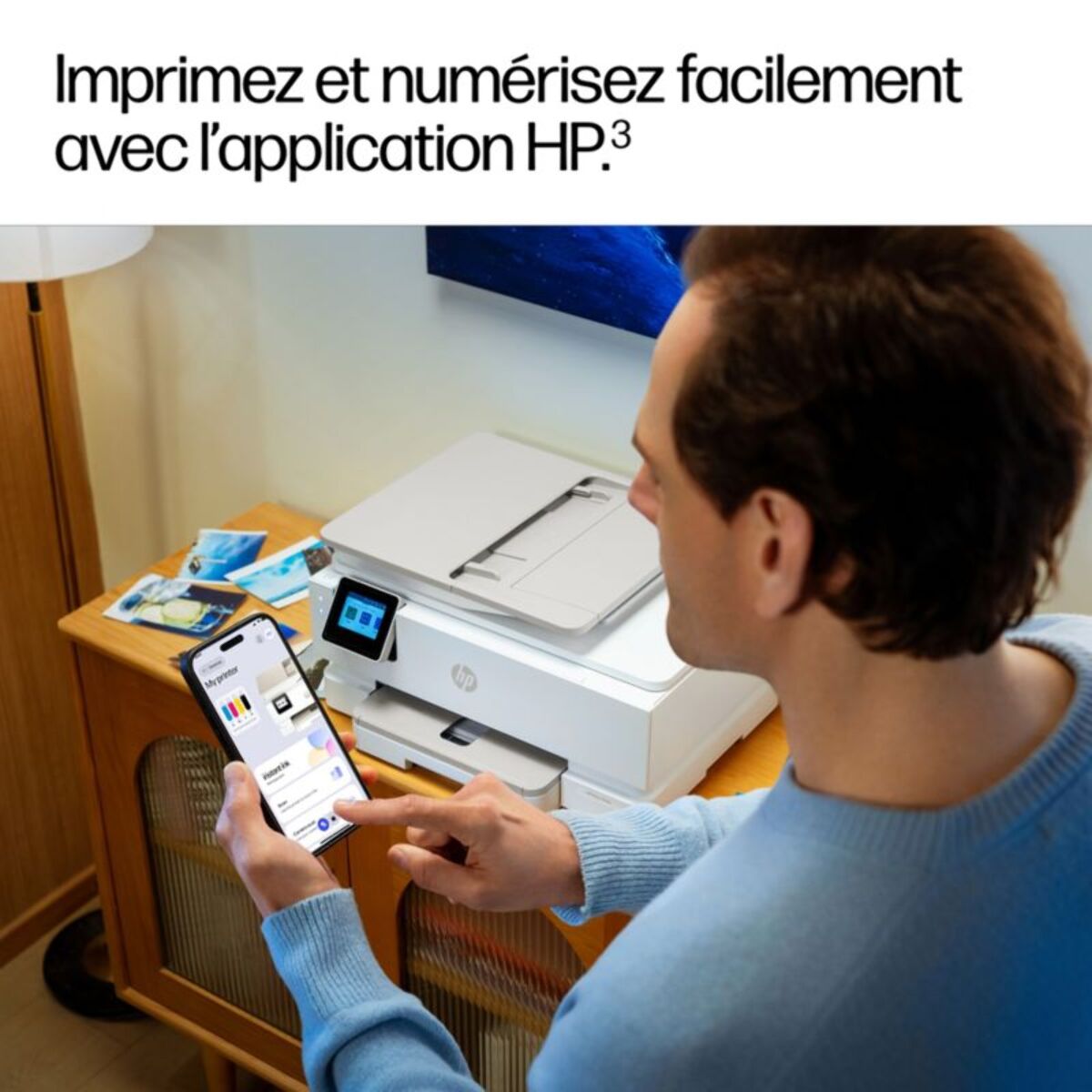 Imprimante jet d'encre HP Envy Photo 7934 éligible Instant Ink