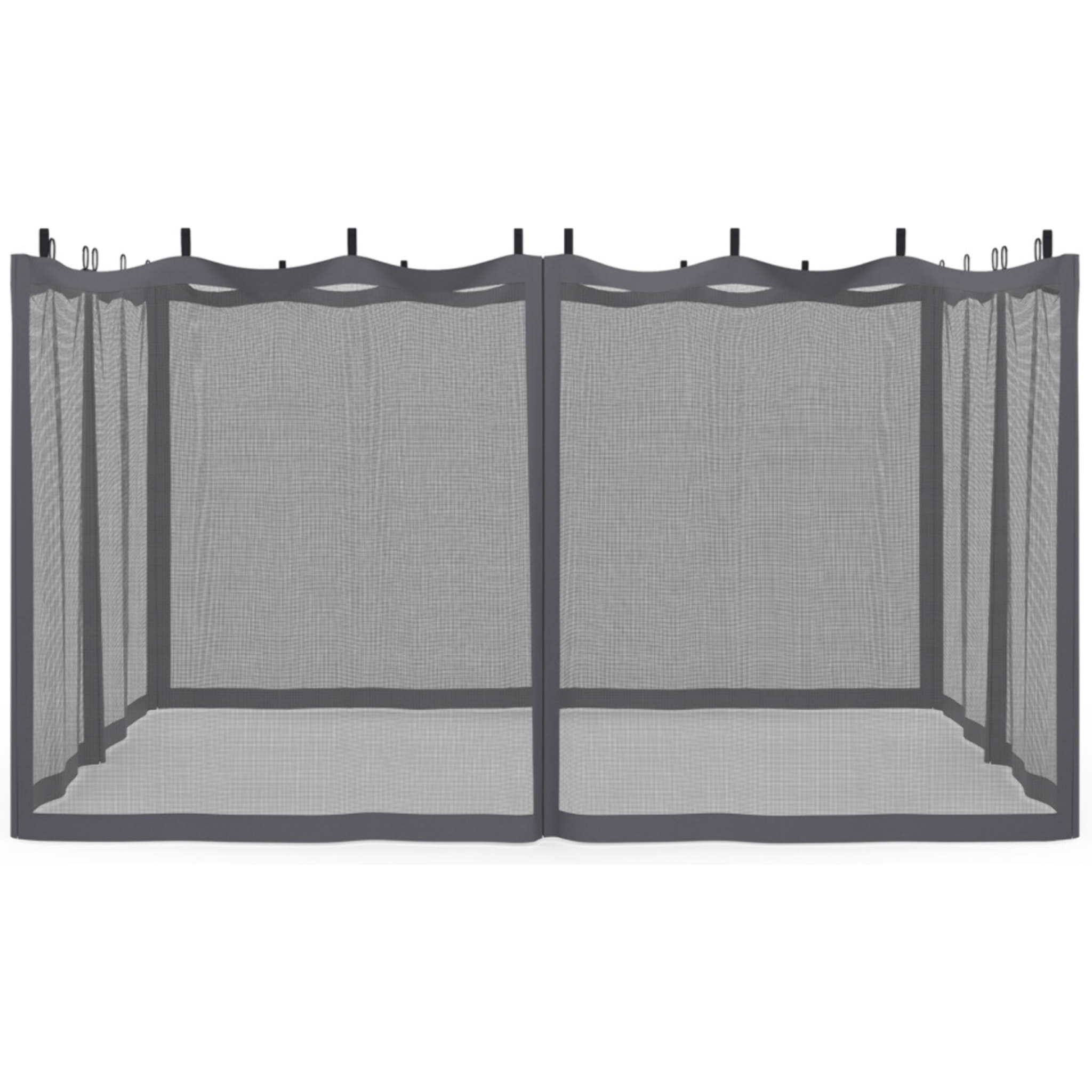 Moustiquaire pour pergola bioclimatique 4x3m