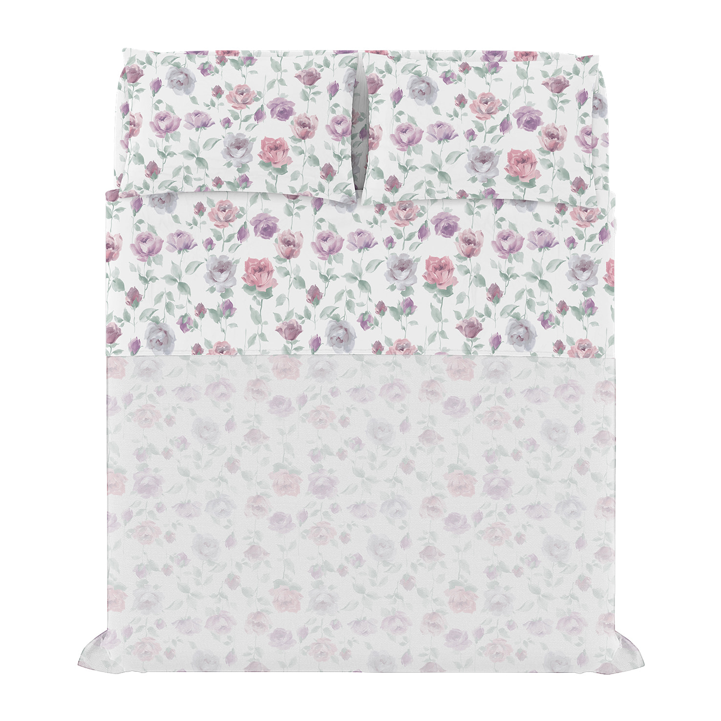 COMPLETO LETTO MATRIMONIALE ATHENA - 100% COTONE MADE IN ITALY