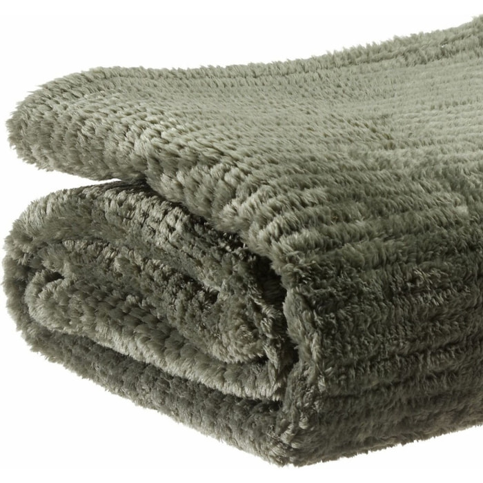 Plaid Saya 100% Polyester Graphite