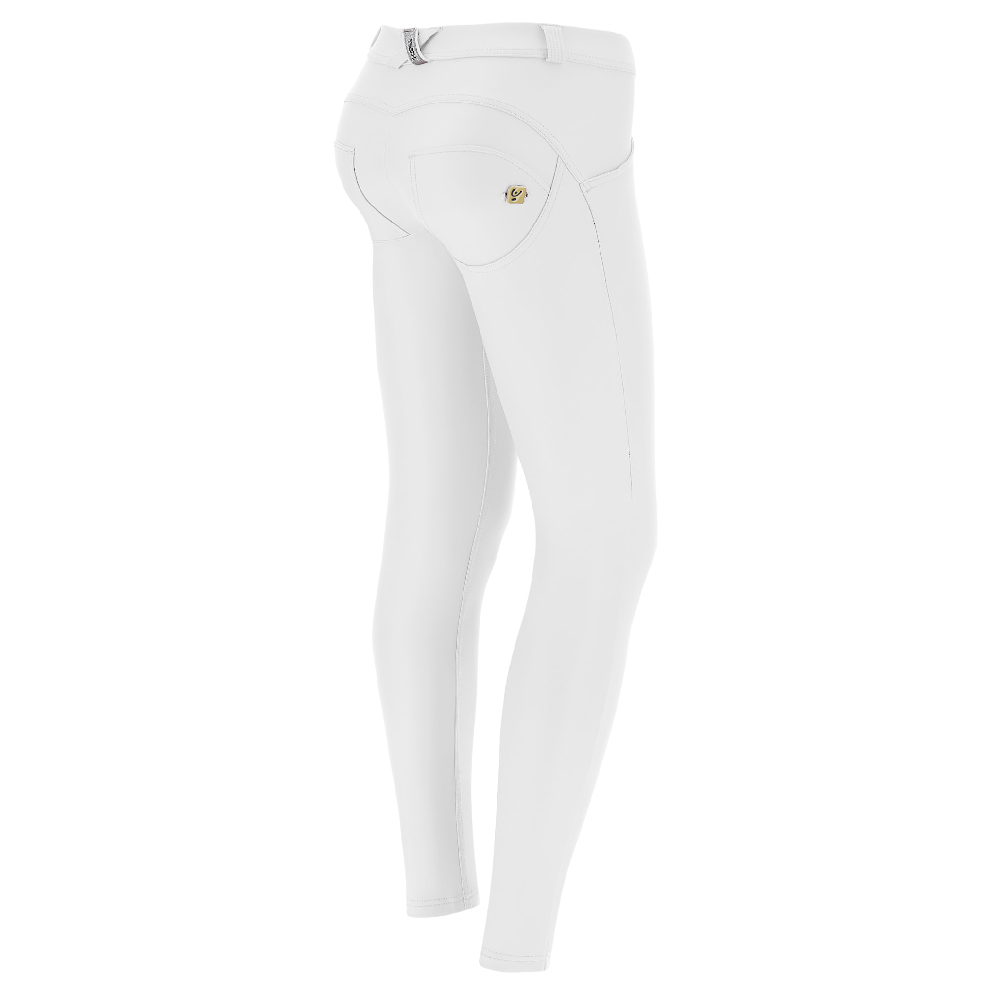 Pantaloni WR.UP® superskinny vita bassa in similpelle ecologica