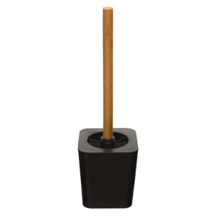 Brosse WC en bambou "Naturéo" noir